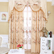 帛驪絲摩 以刺繡藝術(shù)點(diǎn)亮客廳，定制您的高檔布藝窗簾